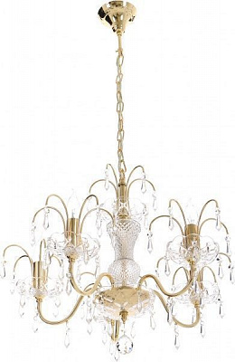 Люстра Arte Lamp A3054LM-5GO 5x60 Вт E14 золотий Sparkles