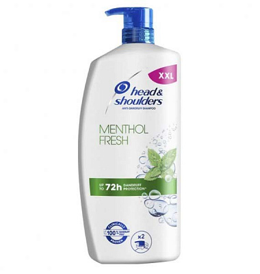 Шампунь Head & Shoulders Свіжість Ментолу 900 мл