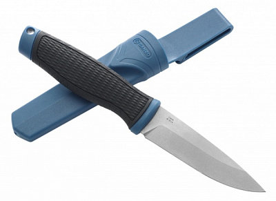 Нож Ganzo голубой с ножнами G806-BL