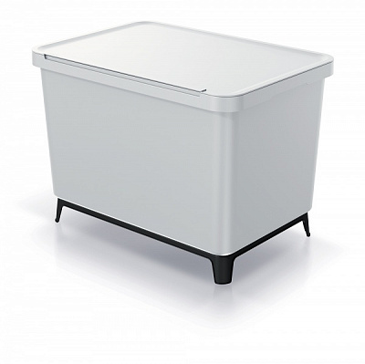 Контейнер для мусора PRP Systema светло-серый 62837-427