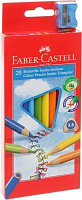 Олівці кольорові Faber-Castell 20 шт.
