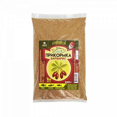 Прикормка Acropolis 800 г барбарис ECOfish