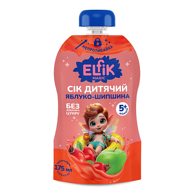 Сок Elfik Яблоко-шиповник Magic д/п 175 мл