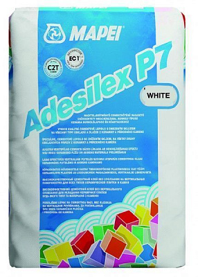 Клей для плитки Mapei Adesilex P7 білий 25кг