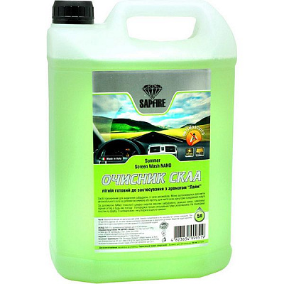 Омивач скла Sapfire Nano 999519 лайм 5 л