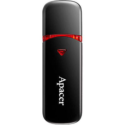 Флеш-пам'ять Apacer AH333 16 ГБ USB 2.0 black (AP16GAH333B-1)
