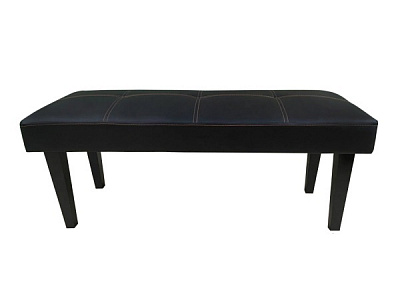 Пуф-лавка Чикаго 1000х400х400 мм чорний