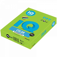 Бумага офисная цветная IQ A4 160 г/м зеленый 250 листов 