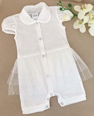 Песочник для девочки Betis Диво р.74 молочный 27078078 