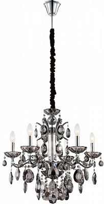 Люстра підвісна Globo PINJA 6xE14 чорний 64114-6