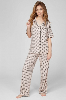 Піжама жіноча Naviale ROMANTIC DOTS LH523-01 р. ХХL крем