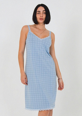 Нічна сорочка Roksana Verona 1099/16079 р.XL блакитний