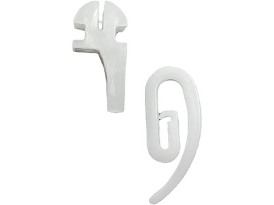 Комплект фурнітури Quadrum Square line набірний білий 100 шт.