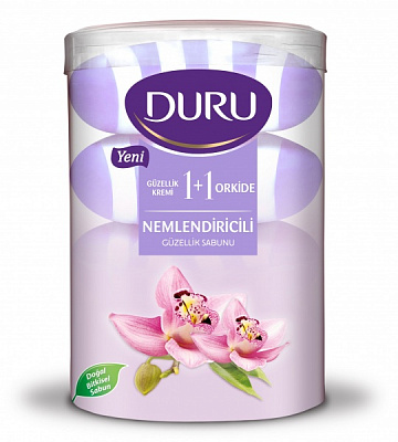 Мыло Duru Орхидея с увлажняющим кремом 100 г 4 шт./уп.