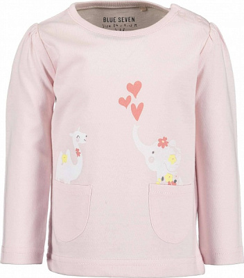 Футболка для девочек Blue Seven р.80 розовый 907012 X_406_р.80 