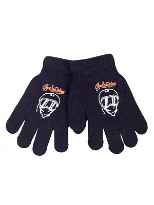 Рукавички YO! (5904921650557) р.12 чорний