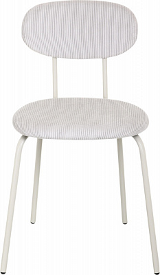 Стул Smile velvet бежевый / белый