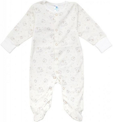 Комбінезон дитячий Minikin молочний р.56 19040356