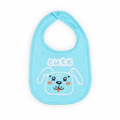 Слюнявчик-передник GABBI FR-23-3-1 бирюзовый 13882