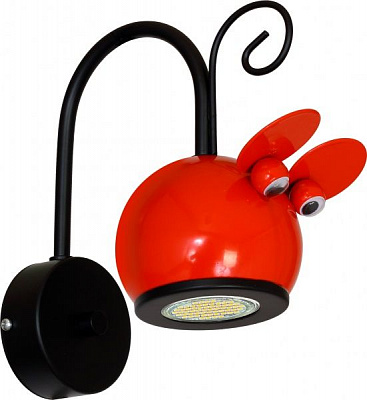 Бра Luminex Mouse 7915 1x40 Вт GU10 червоний