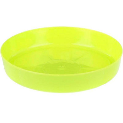 Поддон пластиковый Lamela Магнолия круглый (606) лимонный 