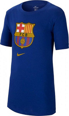 Футболка Nike B NK TEE EVERGREEN CRST 2 CD3199-455 XL синий