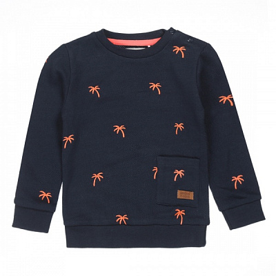 Свитшот для мальчика р.134 темно-синий V42882-37 