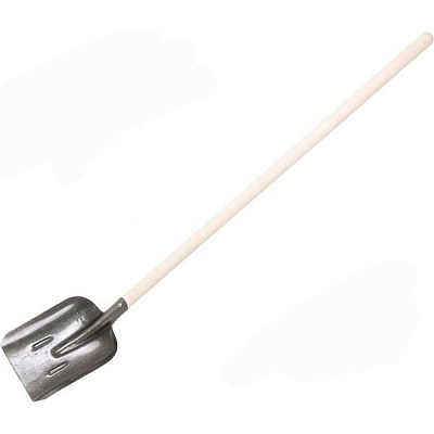 Совкова лопата з рельсової сталі з держаком Лев