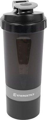 Шейкер Shaker Bottle 296592-021 600 мл черный с серым Energetics