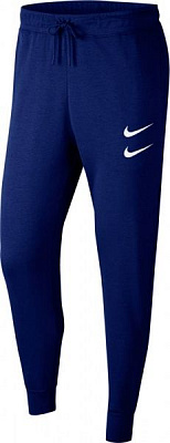 Брюки Nike M NSW SWOOSH PANT FT CJ4880-455 р. L синий