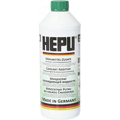 Антифриз Hepu P999-GRN -80 °C 1,5 л зелений