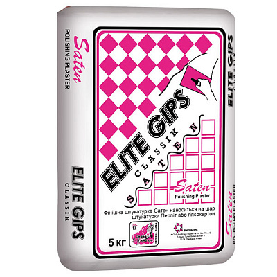 Шпаклевка Elite Gips Saten 5 кг