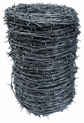 Дріт колючий двухосновний 1,8 мм (7,8 кг +/-4%) цинк