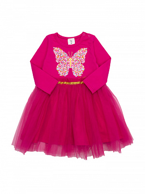 Платье Luna Kids р.128 малиновый 0176