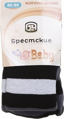 Колготки детские Брестские 254 р.80-86 серый 