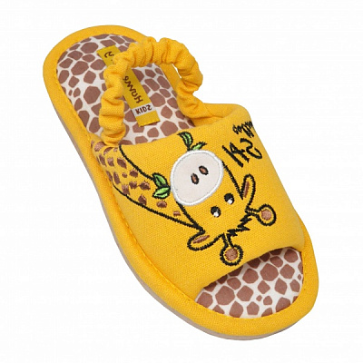Тапочки детские для девочки Home Story р.25 желтый 210254-20 