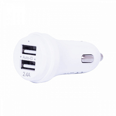 Зарядное устройство — адаптер прикуривателя-USB Zaryad 2usb/2.4A AZU-MX