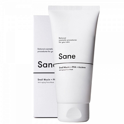 Маска для обличчя Sane корейська з муцином равлика 100 мл