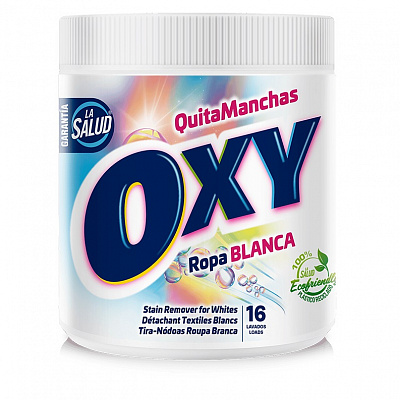 Плямовивідник LA SALUD порошкоподібний OXY QuitaManchas Ropa BLANCA 1000 г