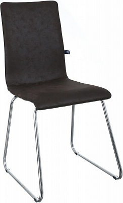 Стул обеденный Nowy Styl Sofi CFS Chrome (BOX-4) (CH) Roni-08 хром/темно-коричневый