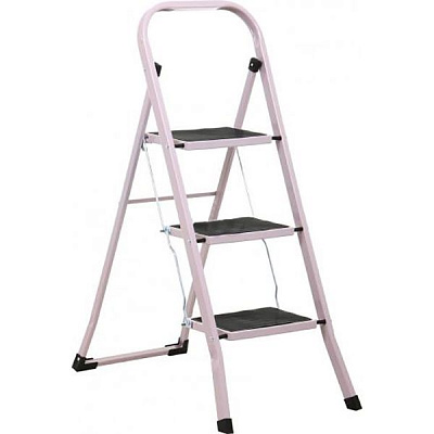 Драбина Expert Tools сталева з пластиковими накладками на 3 сходинки 5225 Нептун WK2030-3 5225