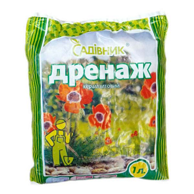 Дренаж керамзитовий Садівник 1 л