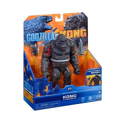 Фігурка GODZILLA VS. KONG Конг з винищувачем 35304