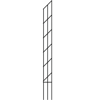 Шпалера для растений stella 1000х100 (графитовая)