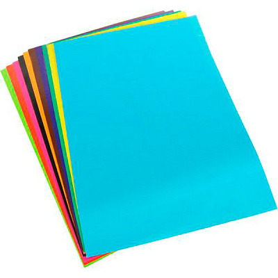 Бумага самоклеящаяся цветная А4 Тікі