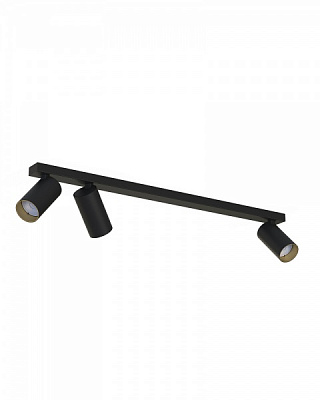 Спот Nowodvorski Mono 3x10 Вт GU10 черный/золото 7767 