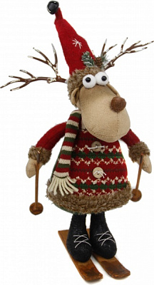 Декорація новорічна Дід Мороз/Лось в асортименті 36 см