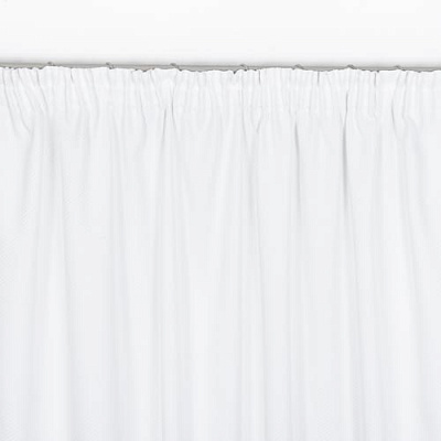 Портьєра Діагональ Діор 150х270 см білий натуральний Текстиль-Контакт