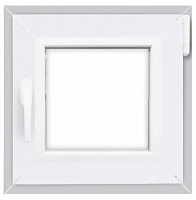 Вікно поворотно-відкидне КВЕ 70 Balance 600x600 мм праве 90215782 