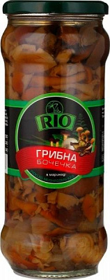 Гриби консервовані ТМ Ріо Грибна бочка 420 г